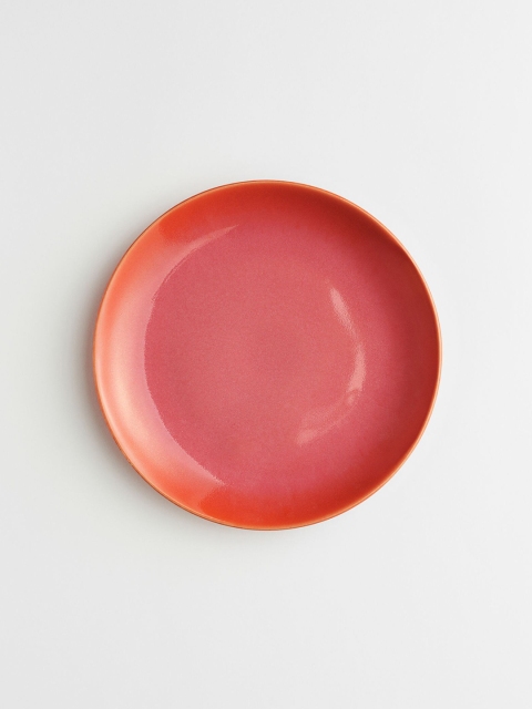 

H&M Pink Small Stoneware Plate