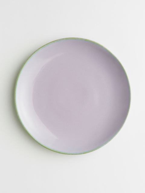 

H&M Green Solid Large Stoneware Plate