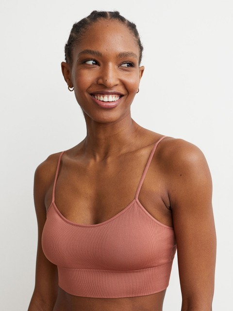 

H&M Red Seamless Bralette