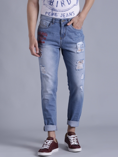 

Kook N Keech Marvel Men Blue Regular Fit Jeans