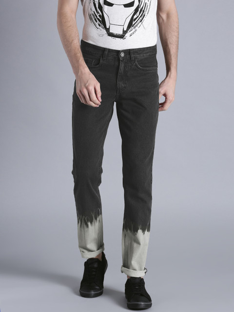 

Kook N Keech Men Black Flared Mid-Rise Clean Look Jeans