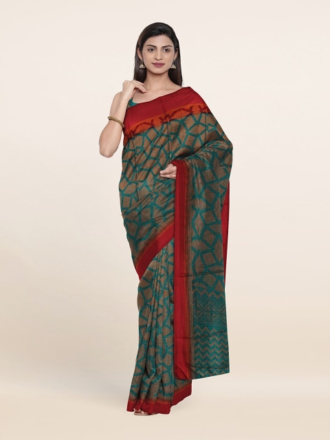 

Pothys Green & Golden Saree