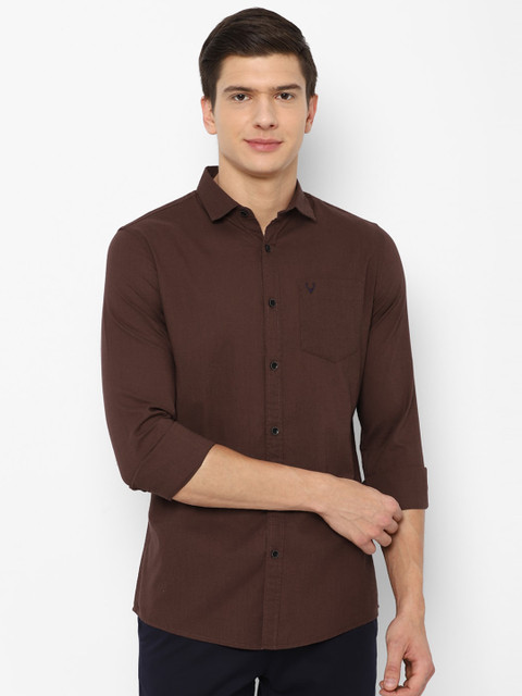 

Allen Solly Sport Men Brown Casual Shirt