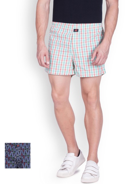 

ONN Men Pack of 2 Printed Boxers ONN_ITALIA_NP969_PR1_PR6, Multi
