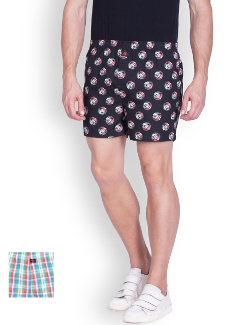 

ONN Men Pack of 2 Printed Boxers ONN_ITALIA_NP969_PR2_PR3, Multi