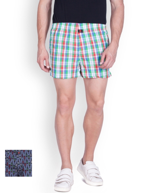

ONN Men Pack of 2 Printed Boxers ONN_ITALIA_NP969_PR3_PR6, Multi
