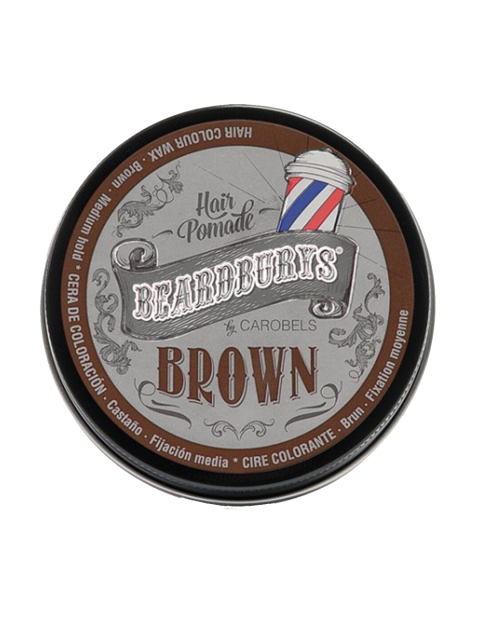 

BEARDBURYS Hair Colour Wax Pomade - Brown