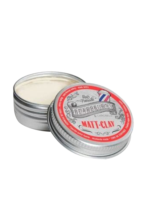 

BEARDBURYS Men Matt-Clay Hair Pomade - 30ml, Silver