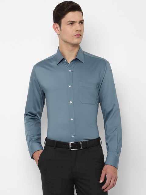 

Louis Philippe Men Blue Slim Fit Formal Shirt