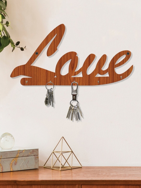 

RANDOM Brown Love Wall Hanging Key Holder