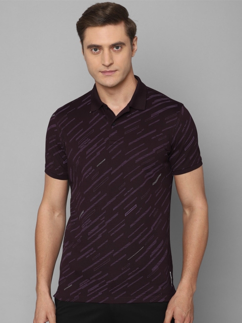 

Louis Philippe Sport Men Brown Polo Collar Slim Fit T-shirt