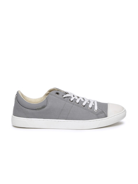 

Jack & Jones Men Grey & White Sneakers