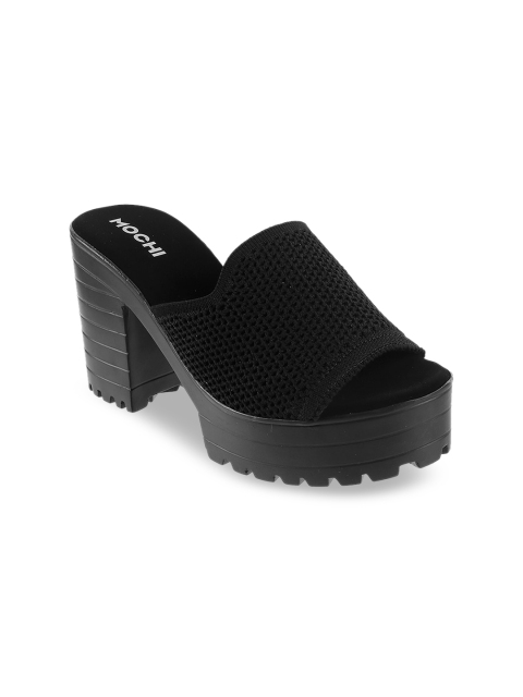 

Mochi Women Black Flats