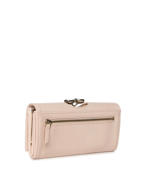 

Ted Baker Women Pink Typography Leather Money Clip