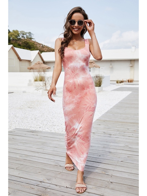

BoStreet Pink Maxi Dress