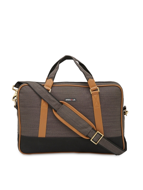 

BagsRus Brown Unisex Laptop Bag