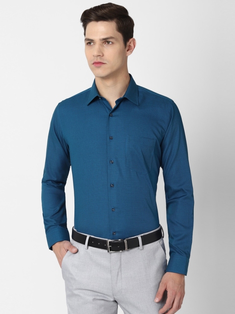 

Van Heusen Men Blue Slim Fit Formal Shirt