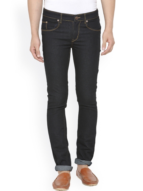

JAINISH Men Black Slim Fit Low-Rise Stretchable Jeans