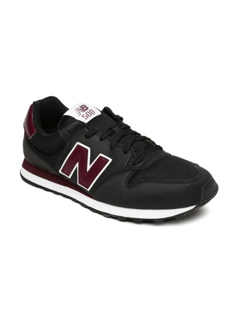 

New Balance Men Black 500 Sneakers