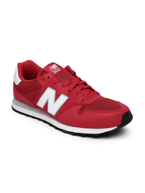 

New Balance Men Red Sneakers