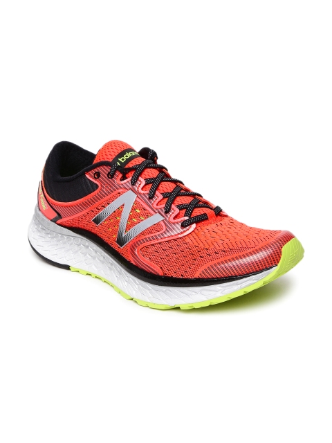 

New Balance Men Orange 1080 Running Shoes