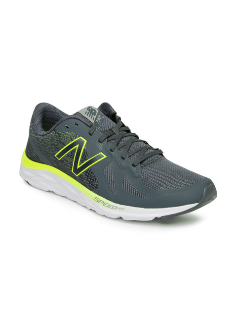 

New Balance Men Grey Running Shoes