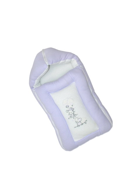 

Born Babies Infants Purple Solid Cotton Standard Baby Sleeping Bag