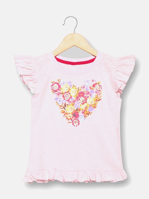 

V2 Value & Variety Pink Print Top