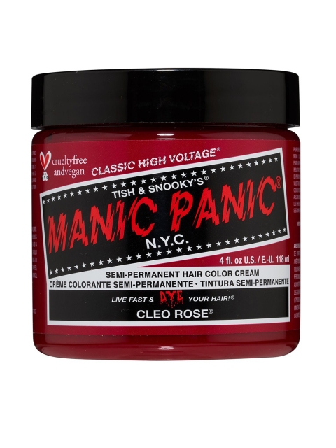 

MANIC PANIC Classic High Voltage Semi-Permanent Hair Colour Cream - Cleo Rose, Pink