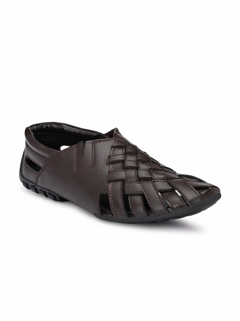 

Eego Italy Men Brown Shoe-Style Sandals