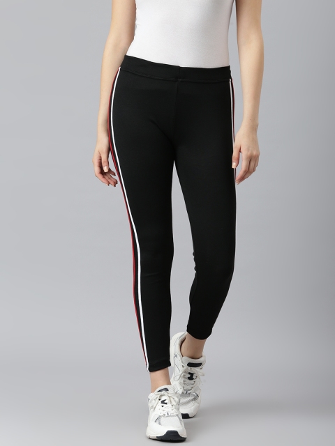 

Aarika Women Black Solid Track Pants
