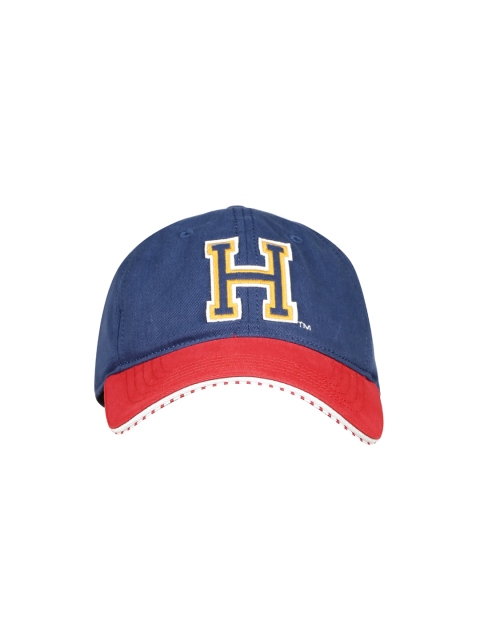 

Harvard Men Navy & Red Colourblocked Cap, Navy blue