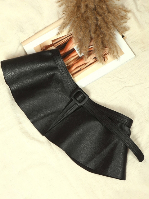 

HAUTE SAUCE by Campus Sutra Women Black Belt