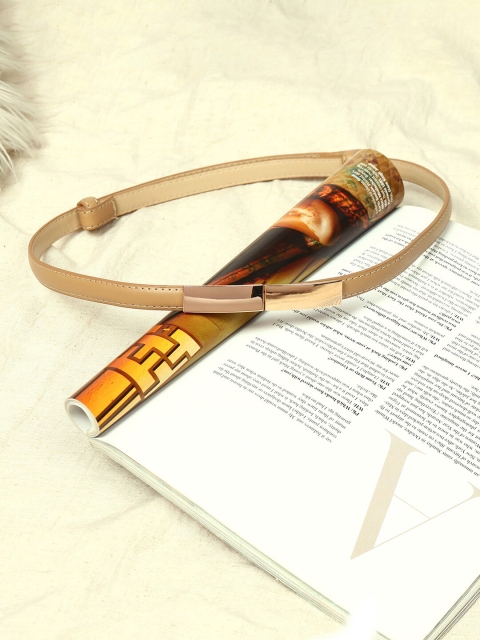 

HAUTE SAUCE by Campus Sutra Women Beige Belt