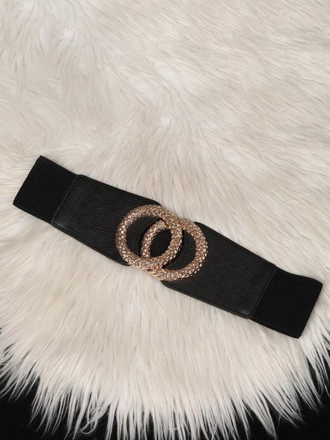 

HAUTE SAUCE by Campus Sutra Women Black Belt