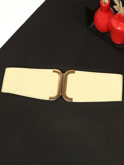 

HAUTE SAUCE by Campus Sutra Women White Belt