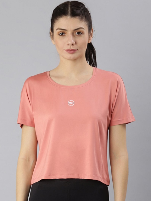 

MKH Women Pink Dri-FIT Running T-shirt