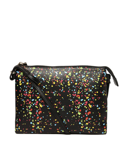 

DressBerry Black Printed Sling Bag