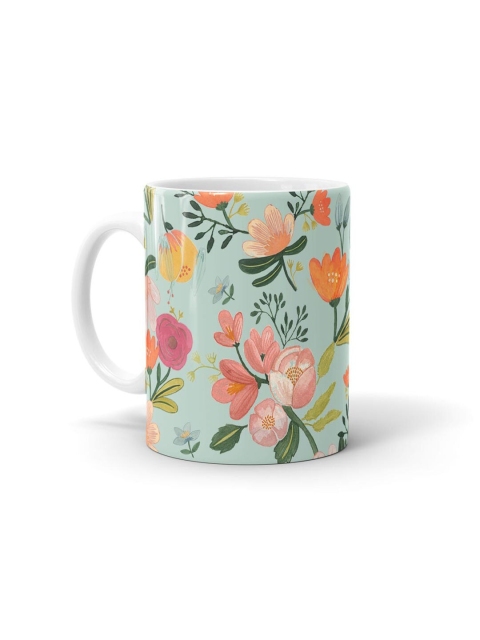 

macmerise Blue & Pink Printed Ceramic Glossy Mugs Set of Cups and Mugs
