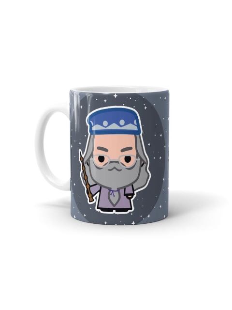

macmerise Black & Blue Printed Ceramic Glossy Mugs Set of Cups and Mugs