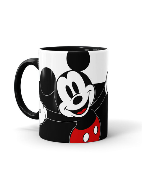 

macmerise Black & White Printed Ceramic Glossy Mugs Set of Cups and Mugs