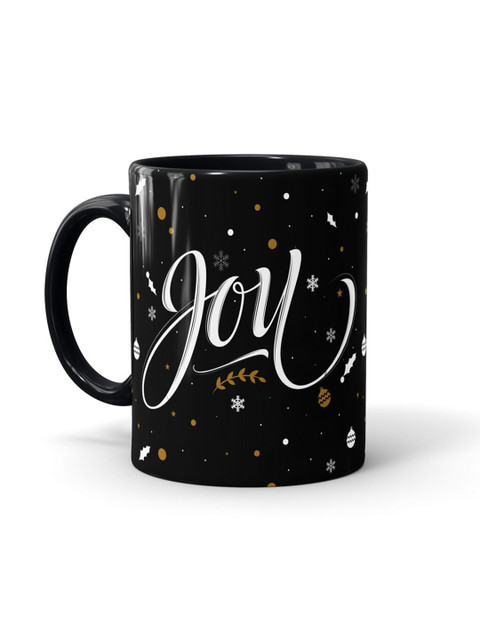 

macmerise Black & White Printed Ceramic Glossy Mugs Set of Cups and Mugs