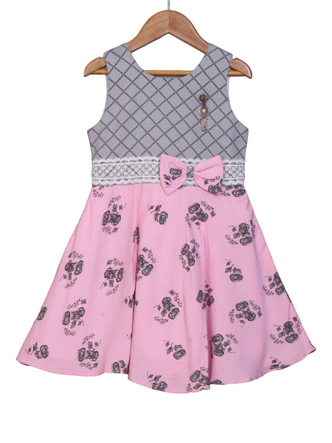 

Enfance Pink Floral Dress