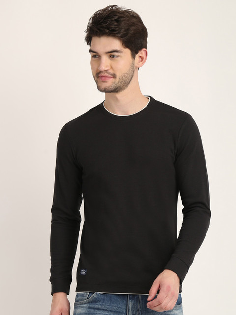 

COLVYNHARRIS JEANS Men Black T-shirt