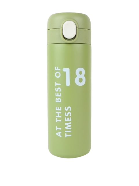 

iSWEVEN Green Solid Stainless Steel Double Wall Vacuum Insulated Thermos Water Bottle