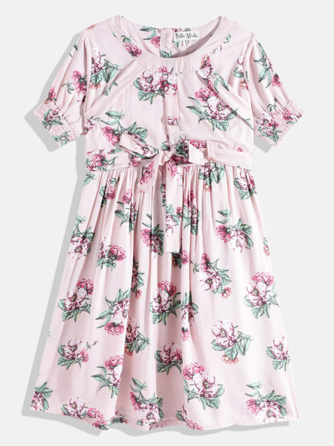 

Bella Moda Pink Floral Dress