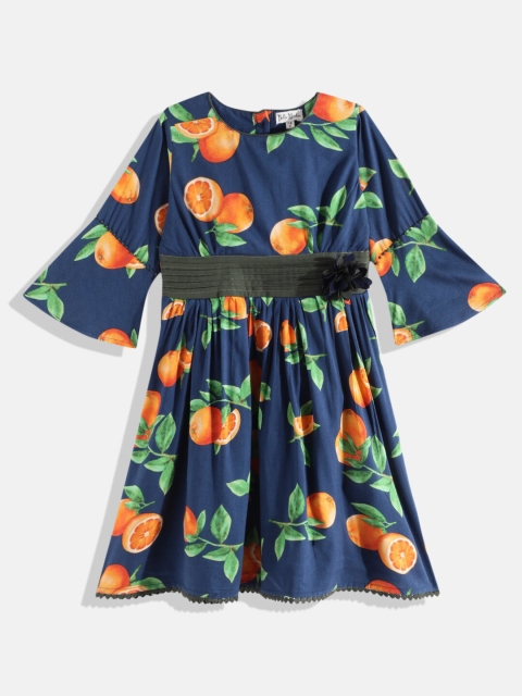 

Bella Moda Blue Floral Dress