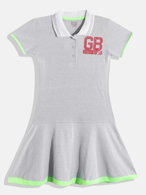 

GAME BEGINS Girls Assorted Cotton Drop-Waist Dress