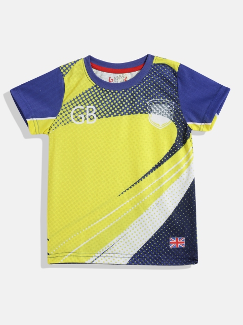 

GAME BEGINS Boys Assorted Printed Cotton T-shirt