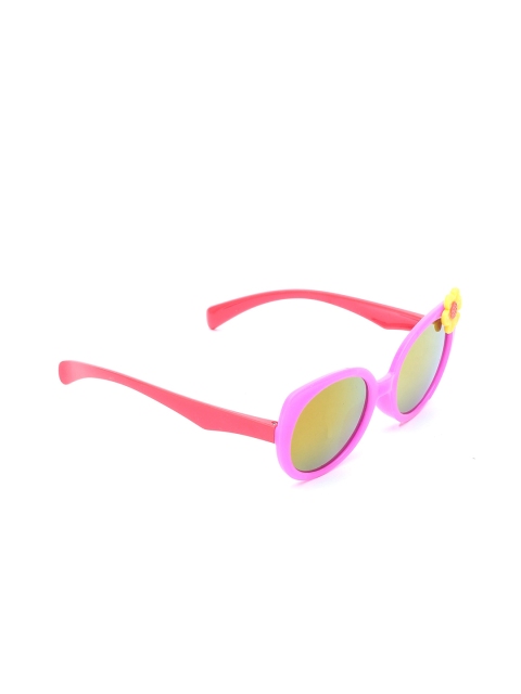 

Lil Lollipop Girls Yellow Lens & Pink Oval Sunglasses with UV Protected Lens